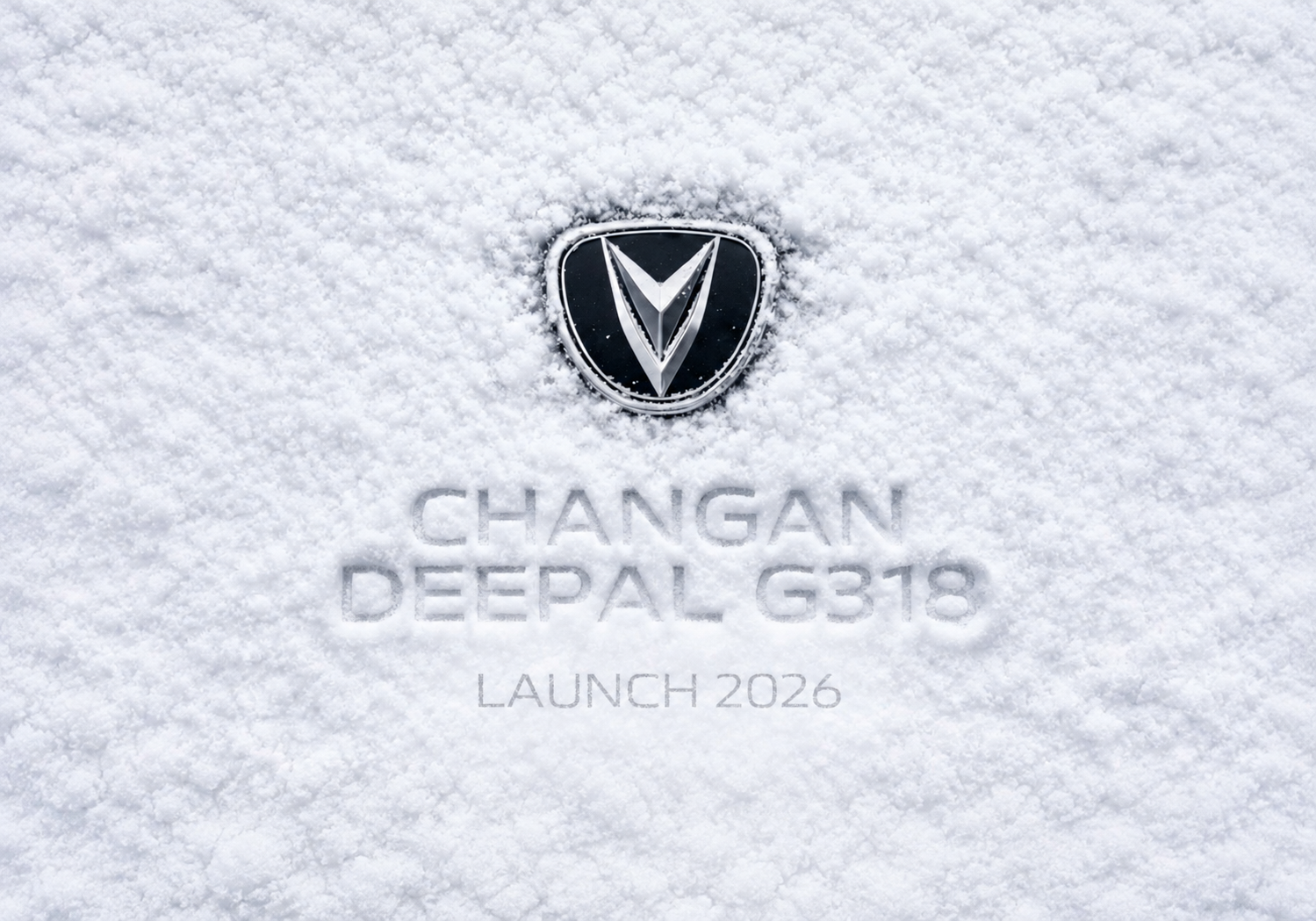 Changan Deepal G318 — обложка презентации Launch 2026